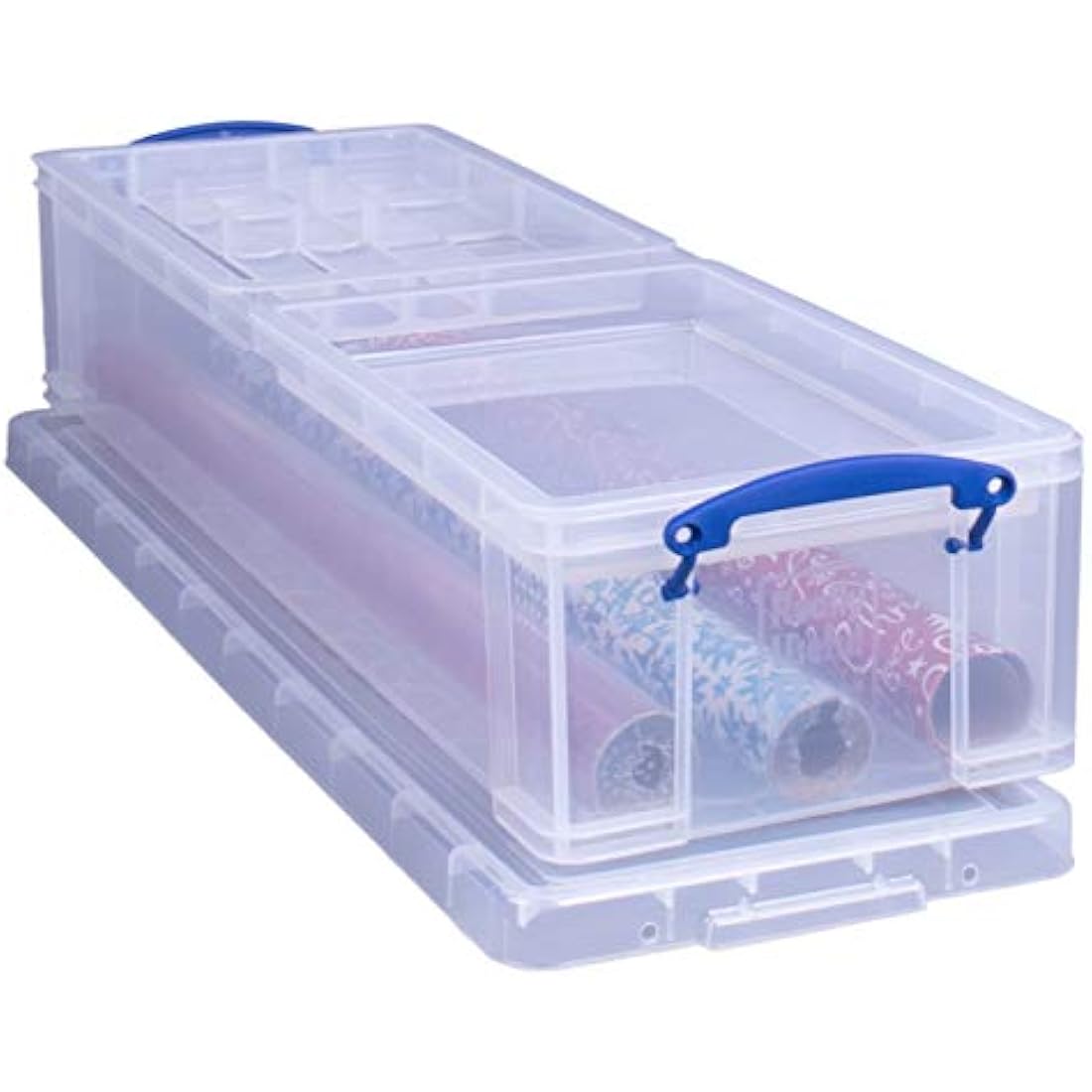 Really Useful Box Plastic Storage 22 Litre Clear