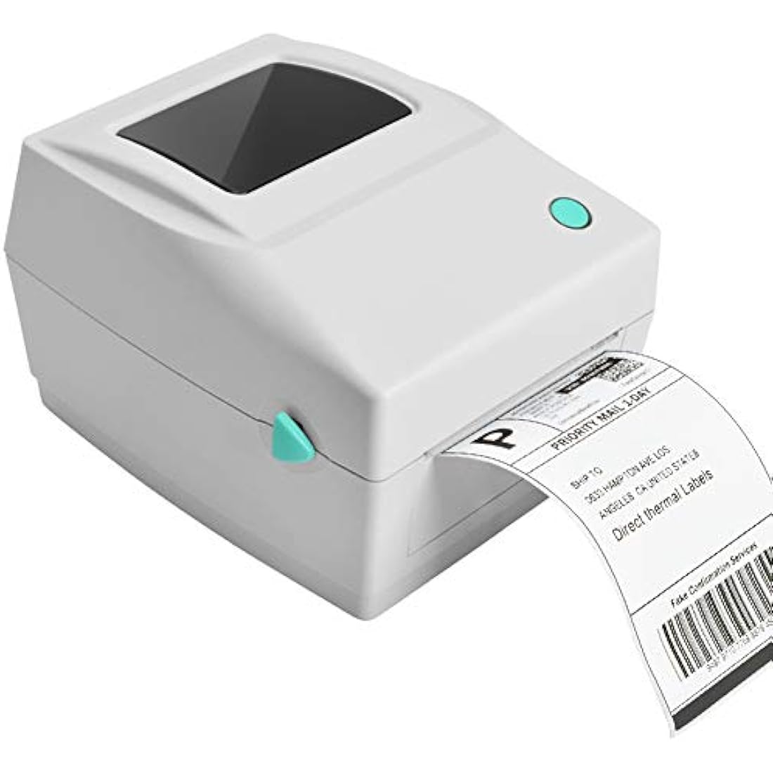 FungLam Thermal Label Printer, Desktop Label Printer USB Direct High Speed Labeling Machines Label Maker for 4x6 Shipping Labels Barcode Compatible with Windows (XP and later)