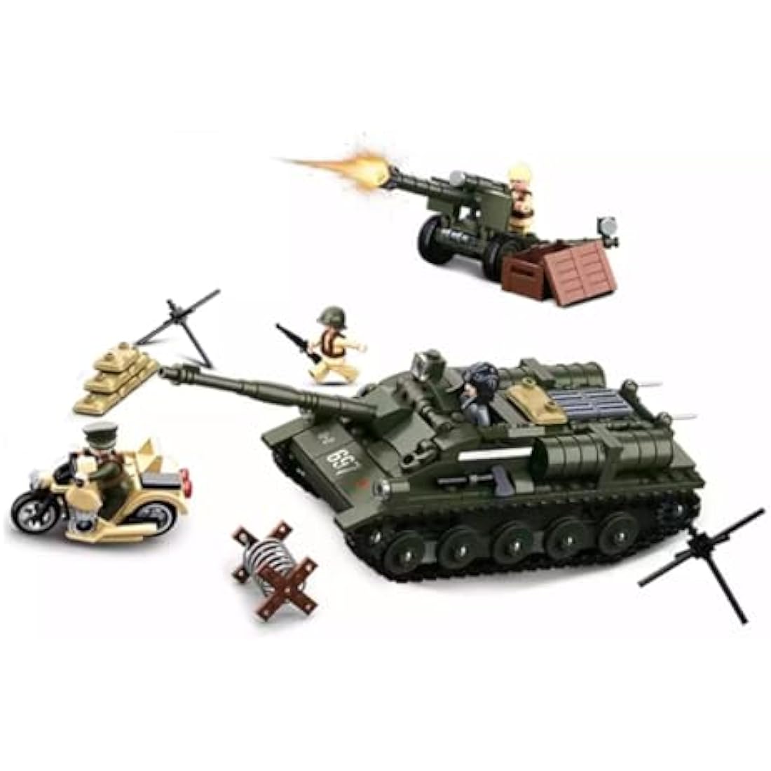 Sluban WWII - BATTLE OF KURSK 998PCS