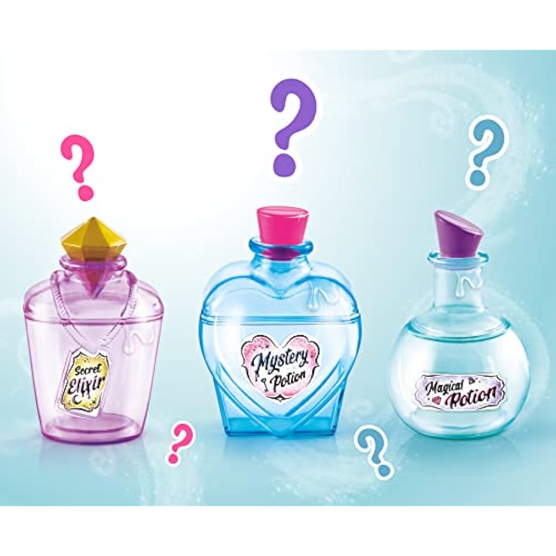 Magical Slime 3 Pack, Colour Reveal DIY Slimes, Cool Potion Bottle Shakers, Potion Recipes + Decorations! For Ages 6+