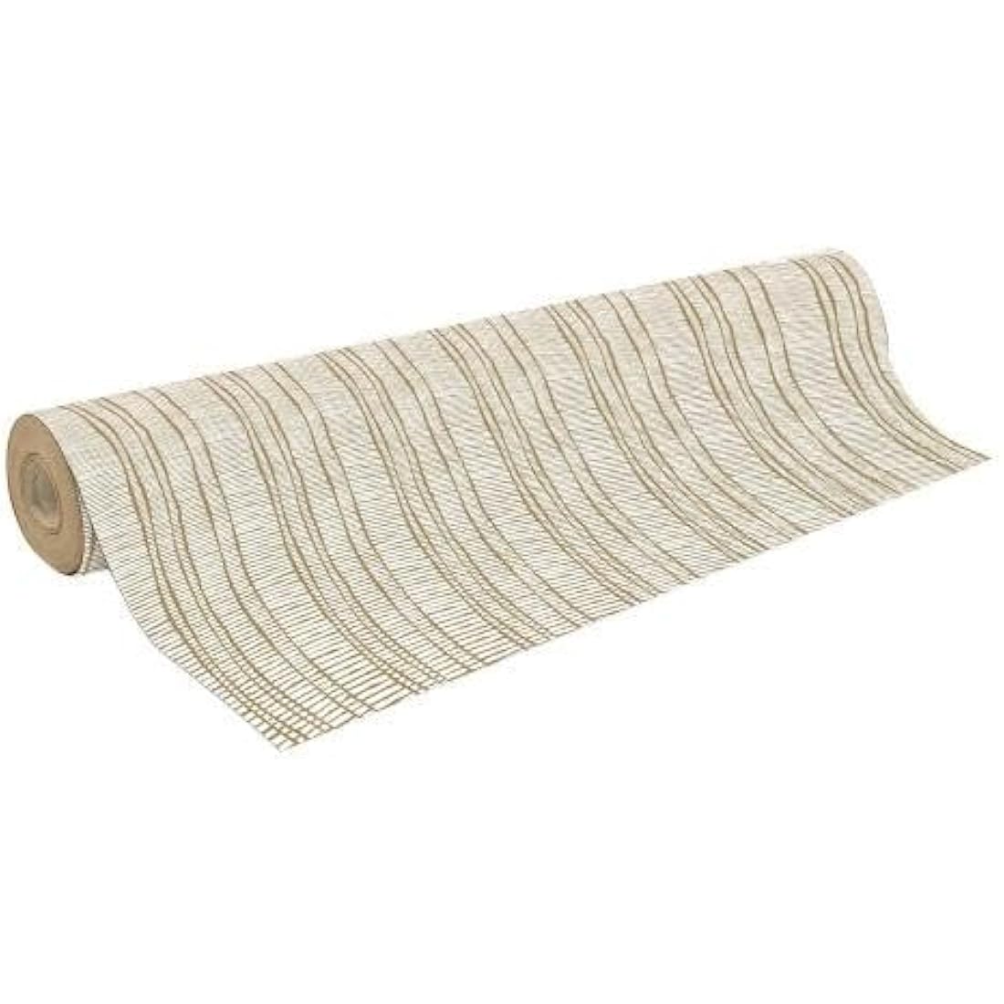 Clairefontaine - Ref 223881C - Recycled Kraft Wrapping Paper Roll (Single Roll) - 70cm Width x 50m Length, 70gsm Recycled Kraft Paper - Natural Pattern Design