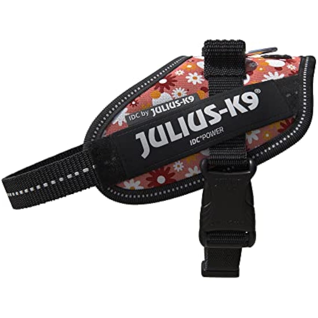 JULIUS-K9 IDC Powerharness, Size: XS/Mini-Mini, Pink Flowers