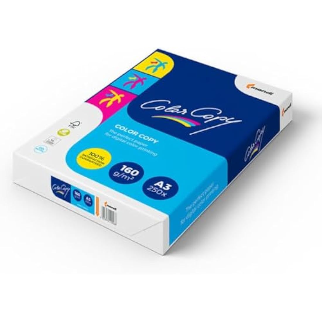 Color Copy A3 Paper - 160gsm, 5 packs of 250 sheets (Pack of 5)