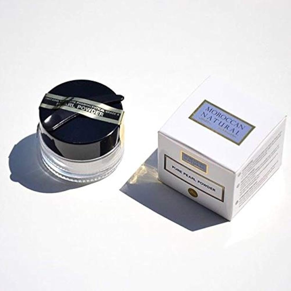 Moroccan Natural Micronised Nano Pearl Powder (15g) - For Face, Body and Internal Use