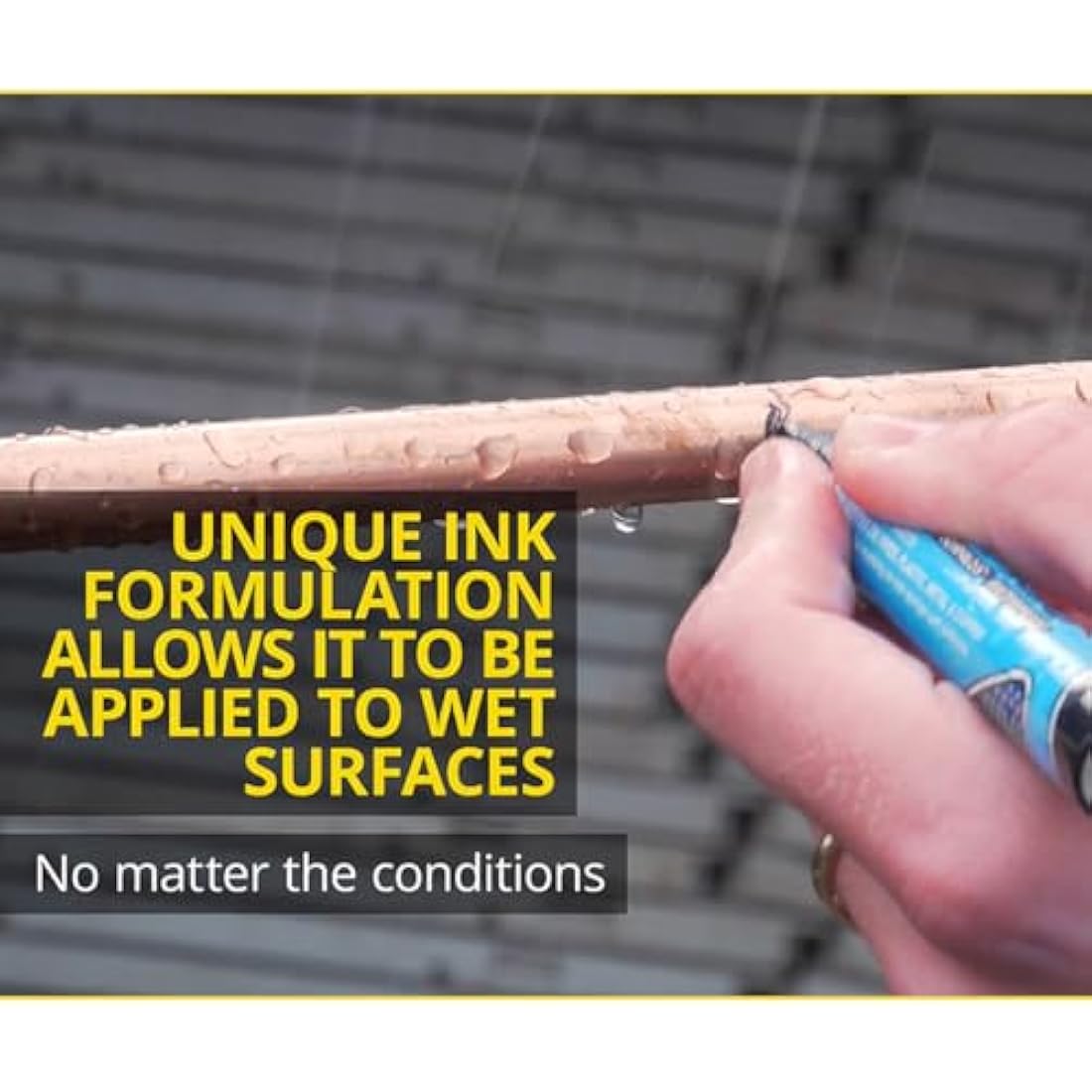 Artline Plumbers Permanent Markers | Professional Series | For Use On Wet Surfaces | Waterproof | EKPR-PLM | 1.5mm Bullet Tip | Pack of 12 | Black