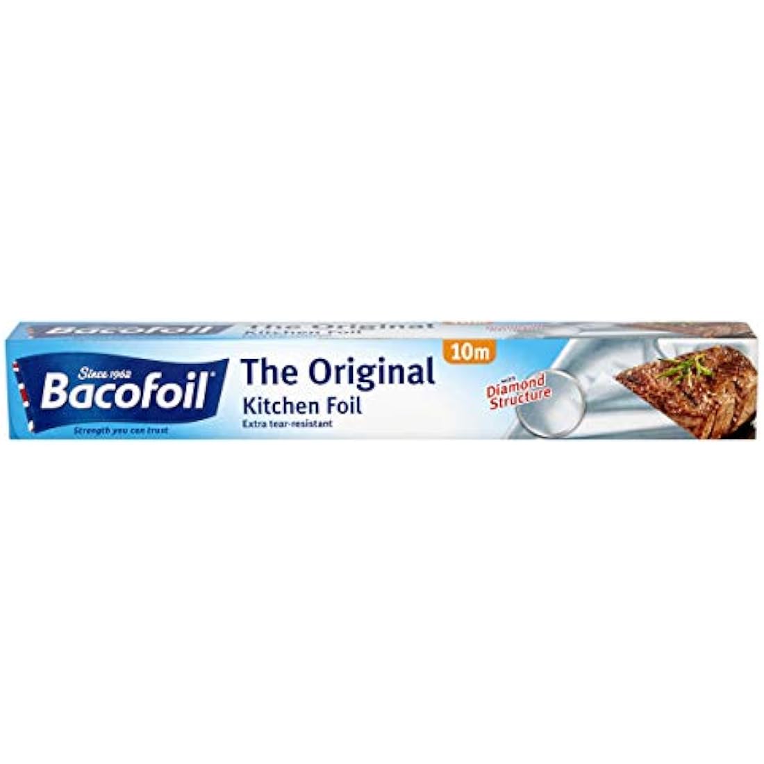 Bacofoil The Original Kitchen Foil, High Quality, Versatile, Tear-Resistant, 30cm x 10m
