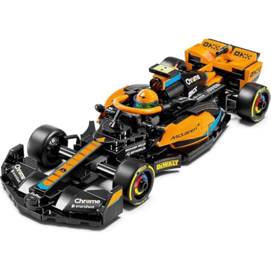 LEGO Speed Champions 2023 McLaren Formula 1 Race Car Toy for 9 Plus Year Old Kids, Boys & Girls who Love Independent Play, Buildable Vehicle Model Set, Kids' Bedroom Decoration, Birthday Gift 76919