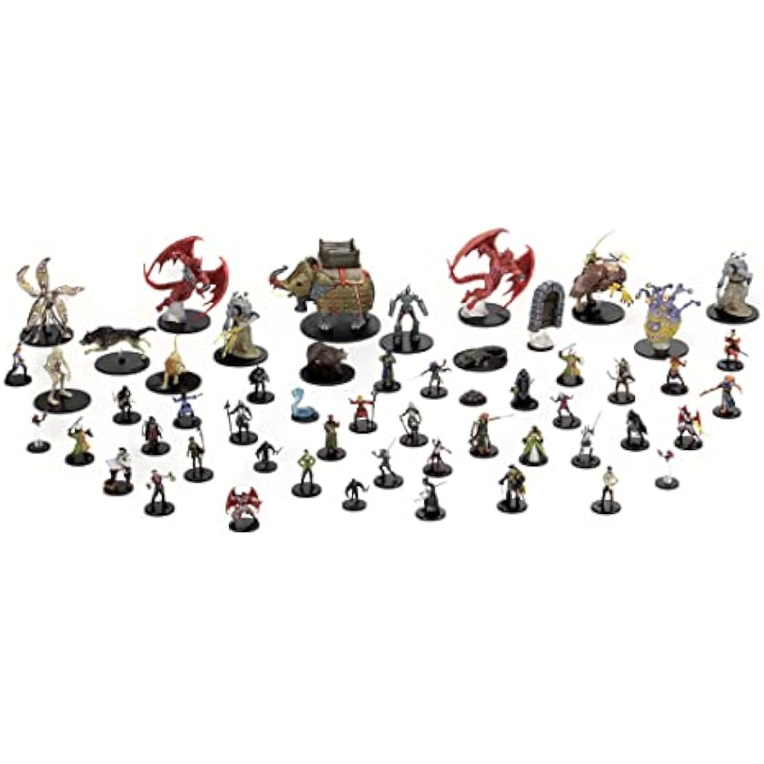 WizKids Dungeons and Dragons Icons of the Realms - Waterdeep Dragon Heist (8 Ct. Standard), Booster Brick, DnD Miniatures