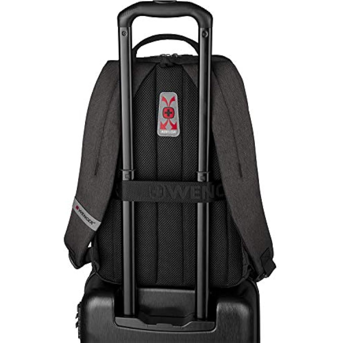 Wenger MX Reload 611641,14 Inch Backpack, 20 Litre, Heather Grey 21 x 32 x 46 cm
