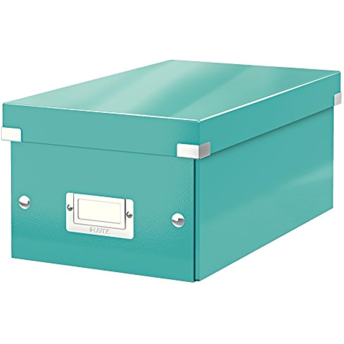 Leitz DVD Storage Box, Ice Blue, Click and Store Range, 60420051