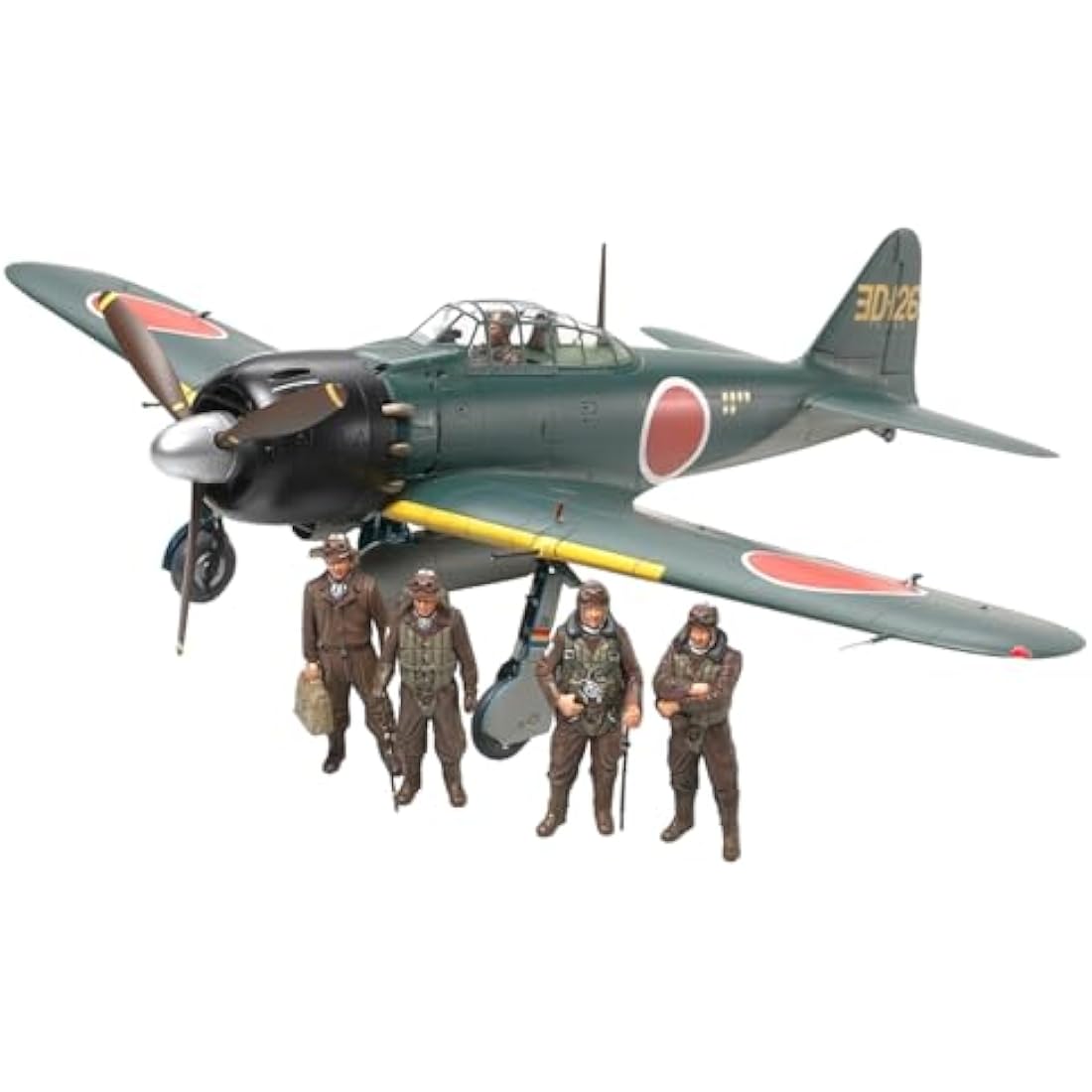 Tamiya 61103 Model Aeroplane A6M5/5A Zero Model 52 (1:48 Scale)