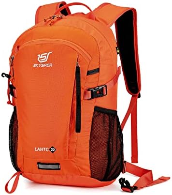 SKYSPER Small Hiking Backpack, 20L Lightweight Travel Backpacks Hiking Daypack Rucksack Women Men for Trekking Backpacking Outdoor Sports