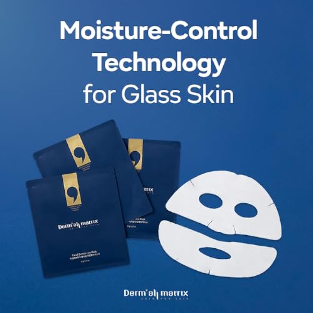 [Derm·all Matrix] Daily Facial Dermal-care 4ea (1pack) / Facial Mask Sheets