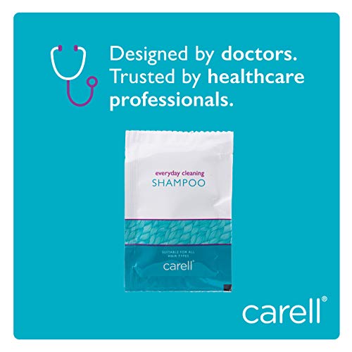 Clinell Skin Everyday Shampoo Sachets - Box of 100 Sachets - 7ml each Sachet - Dermatologically Tested & Travel Friendly with Green Tea Fragrance