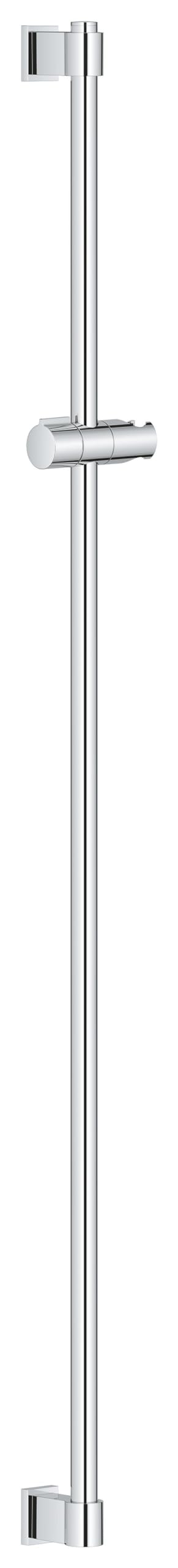 GROHE Vitalio Universal QuickFix - Shower Rail 115 cm (with Wall Holders, Glide Element and Swivel Holder, Holding Force Maximum 20 kg), Extra Easy to