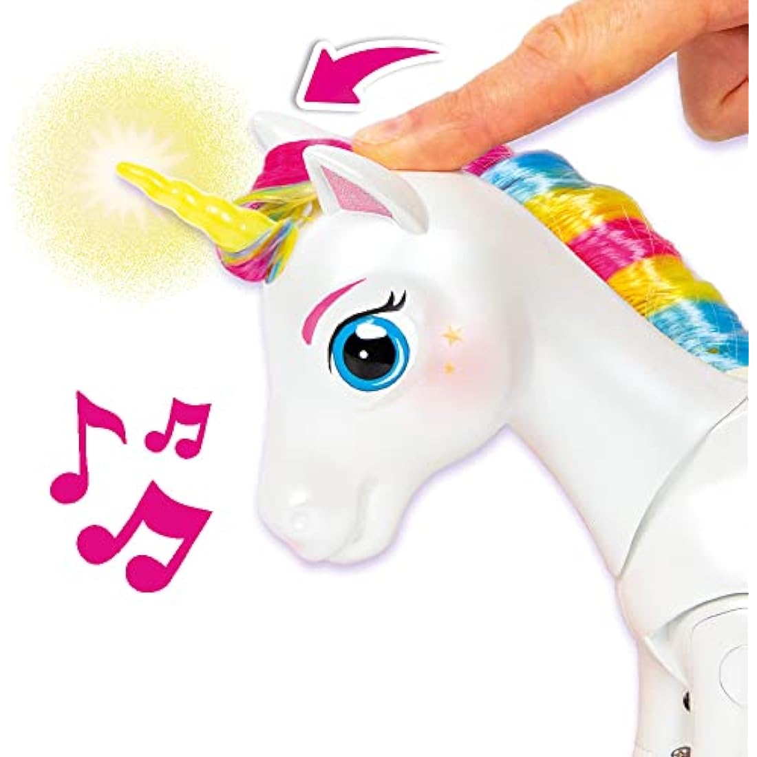 BFF BY CRY BABIES Dreamy & Rym - Deluxe Pack Includes the exclusive articulated Dreamy doll and her unicorn Rym-Gift Toy for Girls and Boys +3 Years