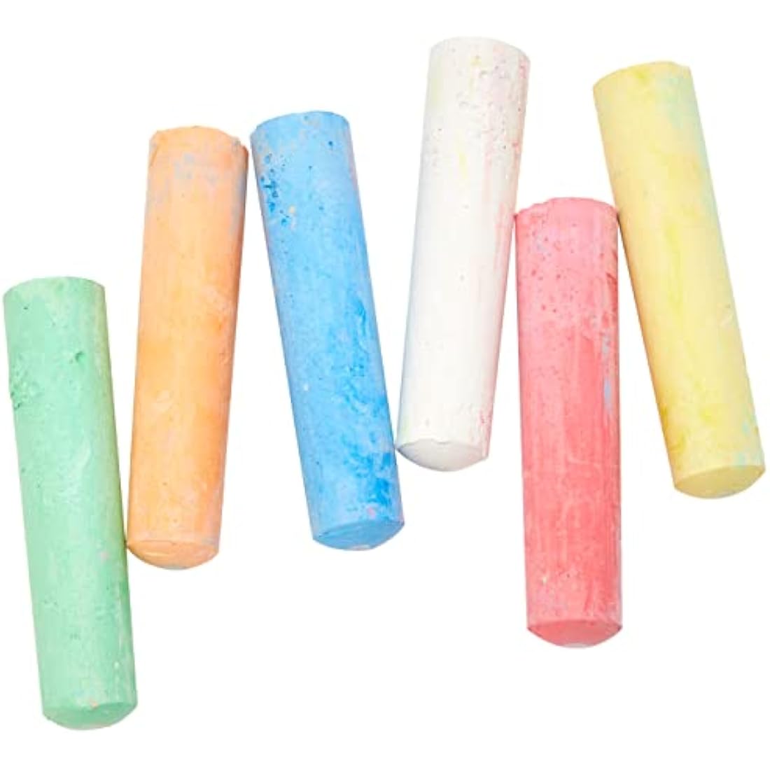 ART BOX 24 Giant Pavement Chalks in Tub Red
