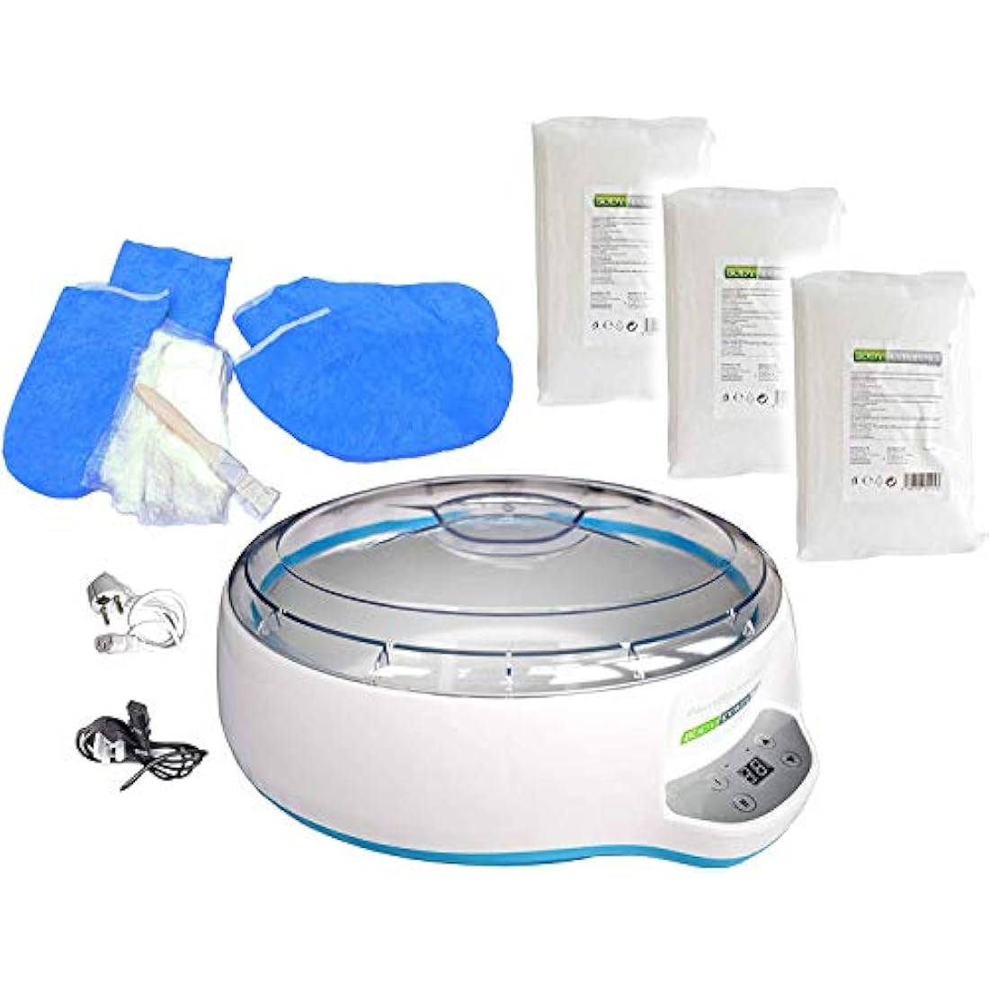 Worldwide Unique Paraffin Wax Spa Bath BODY COMFORT BC 01 for Longest Paraffin Bath of Hands,Feet,Elbows,Fast Melting around 40 min/1kg, Free 3kg Wax