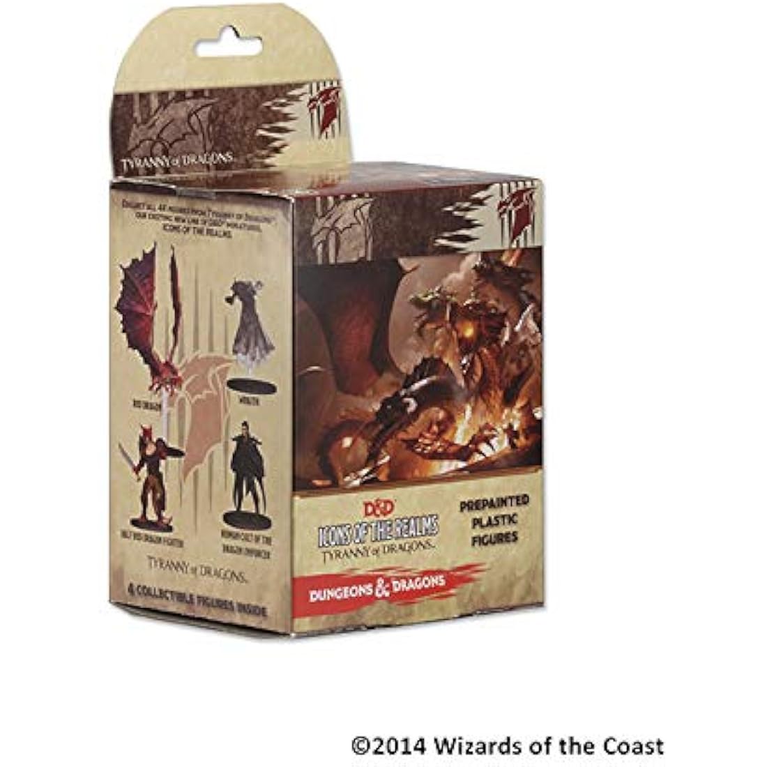 WizKids Dungeons and Dragons Icons of the Realms, Tyranny of Dragons Booster Brick (8)