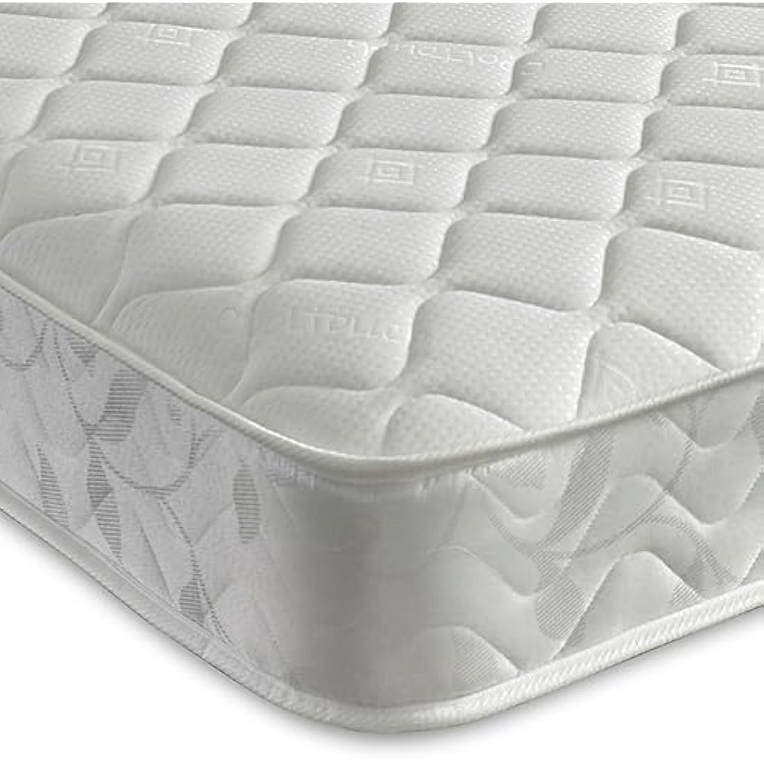 Starlight Beds Cooltouch Classic Open Flame Sprung Hybrid Memory Foam Maximum Value Mattress 18cms Deep, 3ft Single 90cmx190cm
