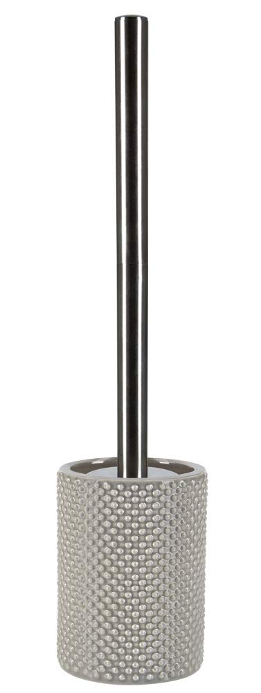SPIRELLA 10.19346 Mero Toilet Brush Bathroom Accessory 5 x 12.5 cm, Taupe, 39