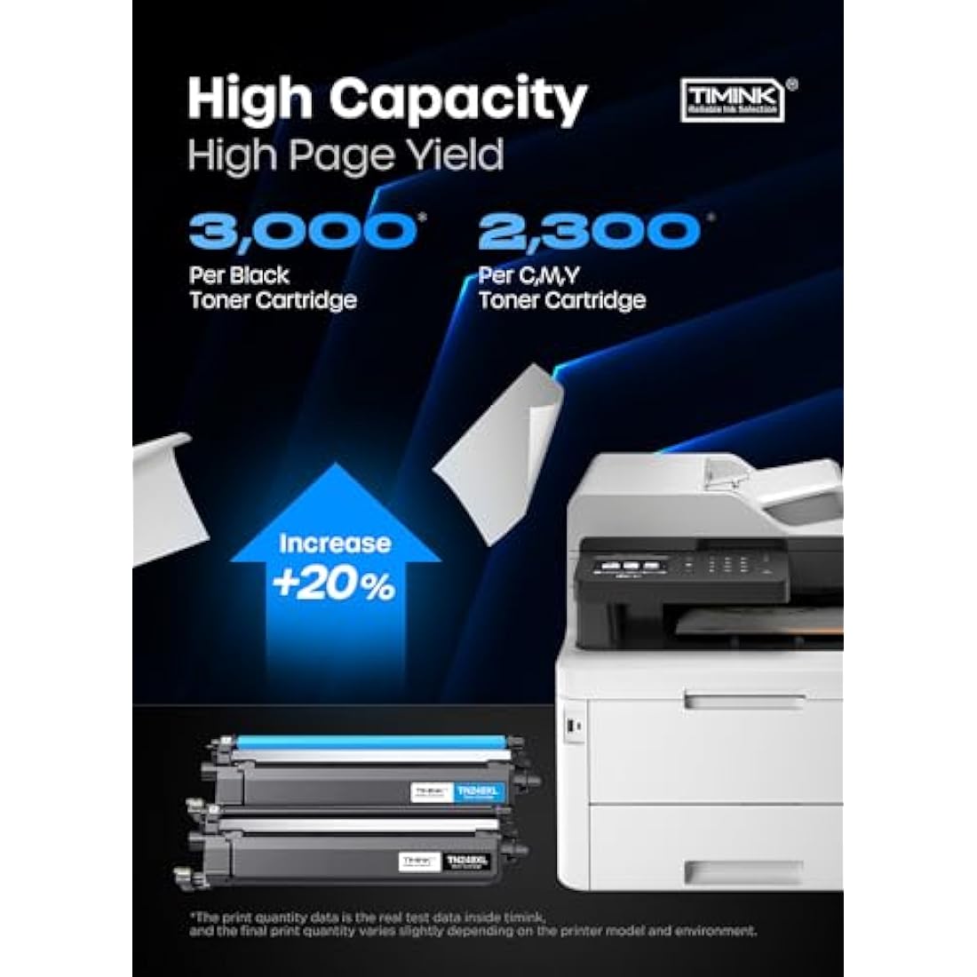 Timink TN248XL Toner Cartridge Replacement Brother TN248 TN248XL TN248CMYK Compatible for Brother HL-L3220CWE DCP-L3520CDWE MFC-L8390CDW MFC-L8340CDW HL-L8230CDW HL-L8240CDW MFC-L3740CDWE (5 Pack)