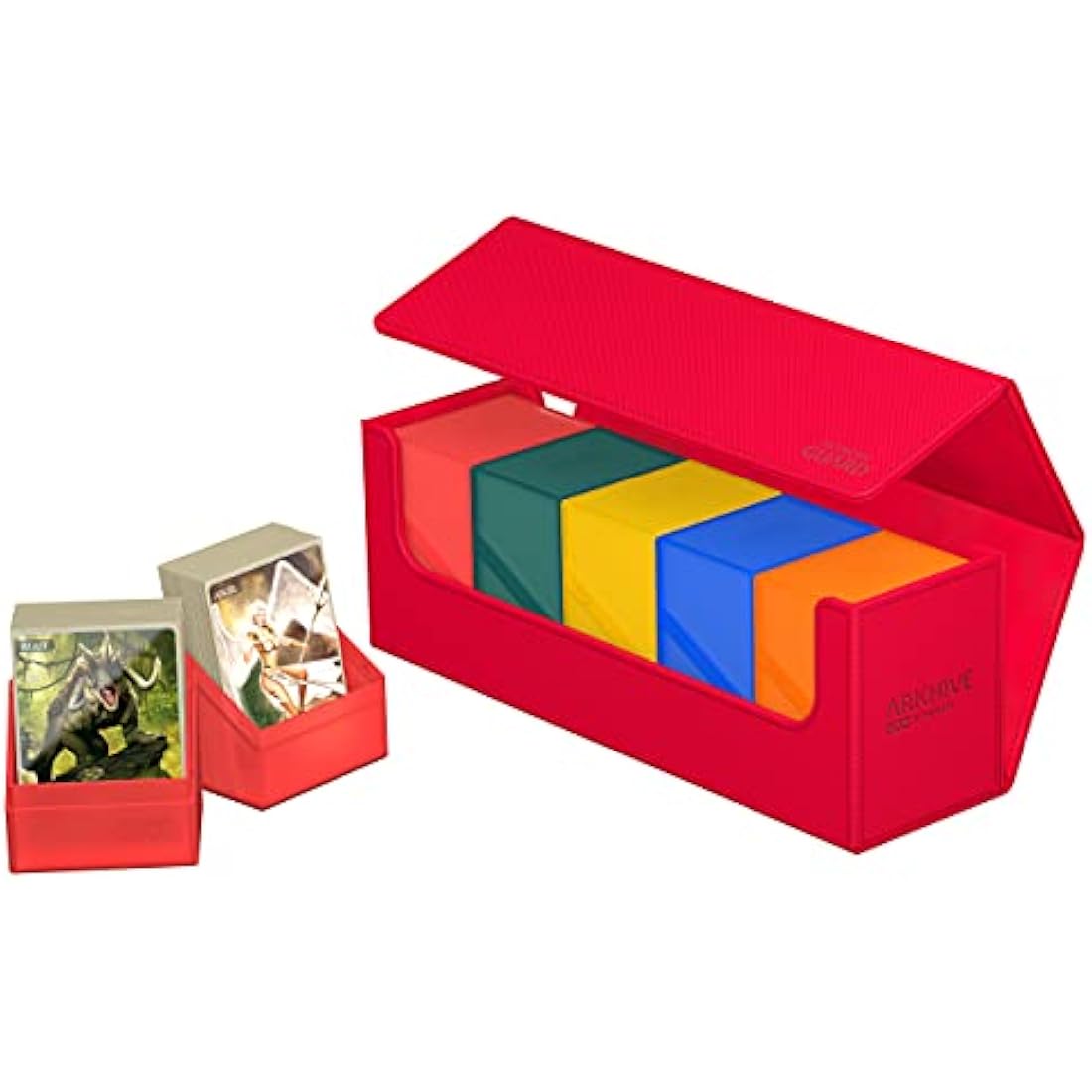 Ultimate Guard Arkhive 400+ XenoSkin Monocolor Red