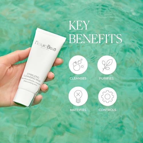 Natura Bissé Stabilizing Cleansing Mask, Purifying & Pore-Minimizing, Deep Facial Cleanser, 75ml