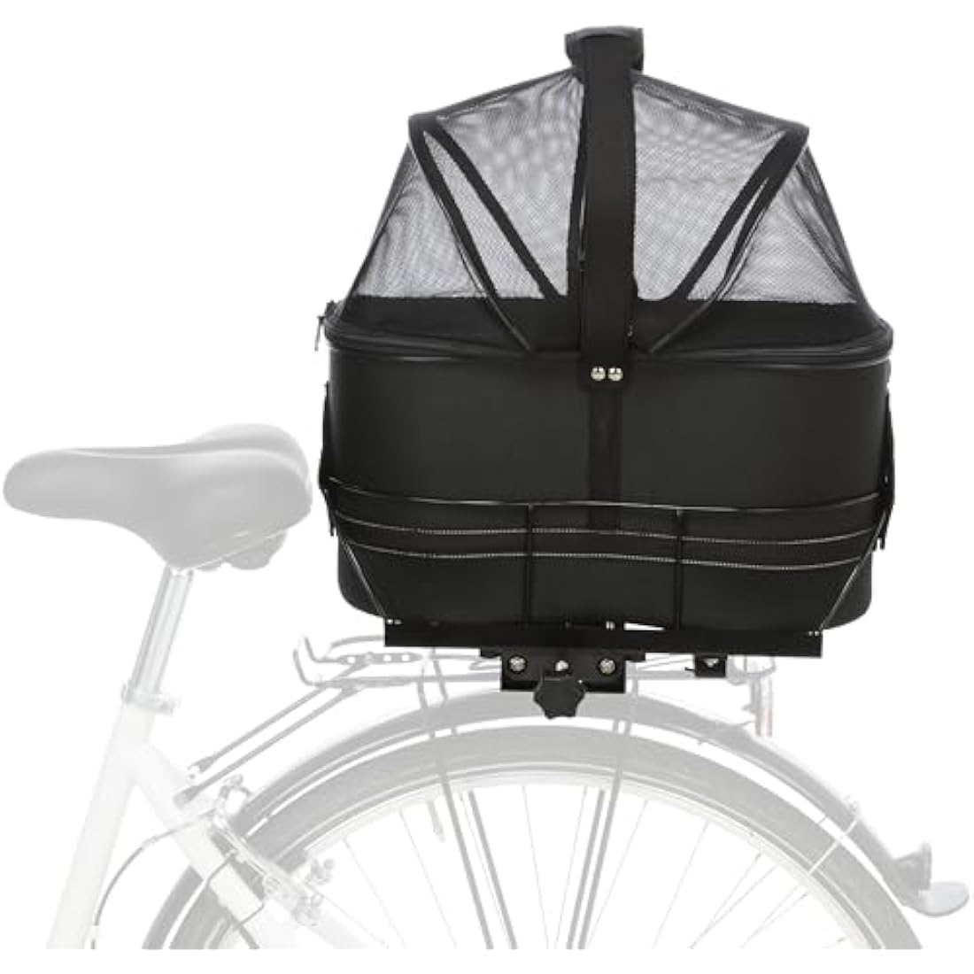 Trixie Bicycle bag, 48 × 29 × 42cm, Black