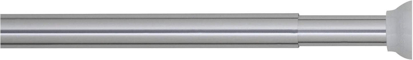 Sealskin Shower Curtain Tension Rod, extensible, Metal, Chrome, 2 X 2 X 185 cm