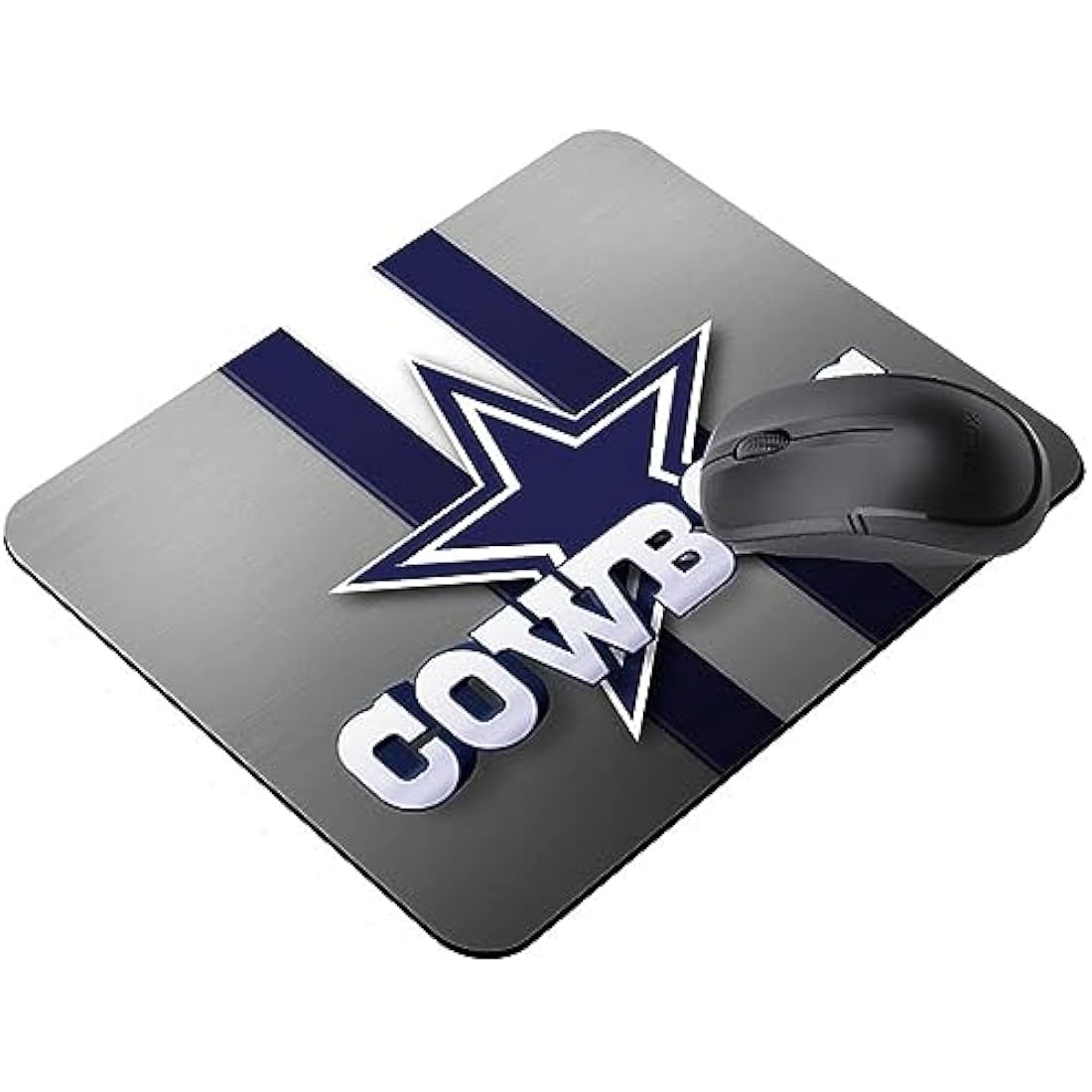 Mialtry Gaming Mouse Pad Sport Fans Gift,Life Needs Sport Mousepad with Non-Slip Rubber Base for Laptop Computer Desktop Mat - Blue White