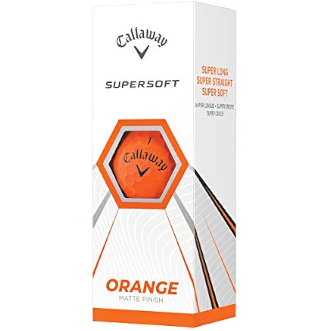 Callaway Golf Supersoft Golf Balls 2021 (Pack of 12-balls)