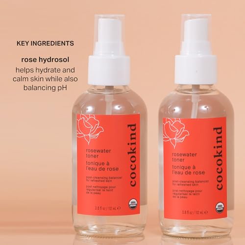 cocokind Organic Rosewater Facial Toner