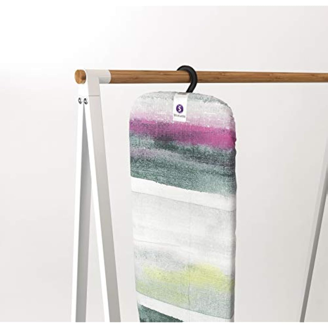 Brabantia Table Top Ironing Board Size S (95 x 30cm) Compact Flat-Folding Steam Iron Table, Ideal for Apartments & Caravans (Morning Breeze)