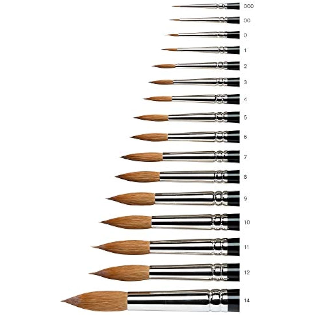 Winsor & Newton Series 7 Kolinsky Sable Water Colour Brush, N2