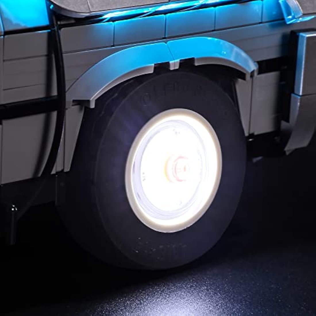 BRIKSMAX Light For Lego Back-to-the-Future-Time-Machine 10300 - Led Lighting Kit Compatible with Lego Creator Expert 10300 - Not Include the Lego Set