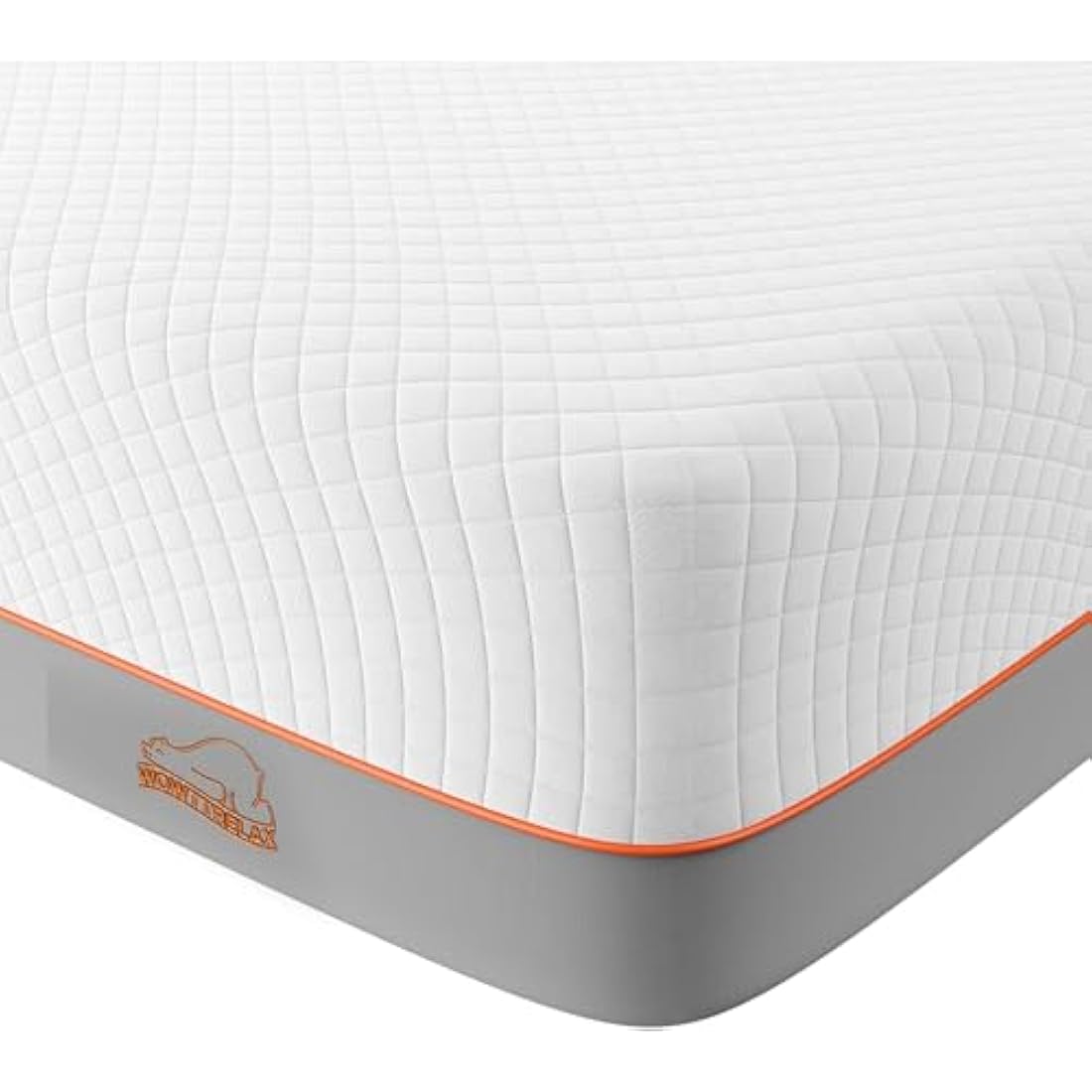 wowttrelax Memory Foam Mattress, 3ft Single Mattress, Medium Firm, Soft Skin-friendly Durable, Breathable Comfort Sleep, Back Pain Support (90x190x20cm)
