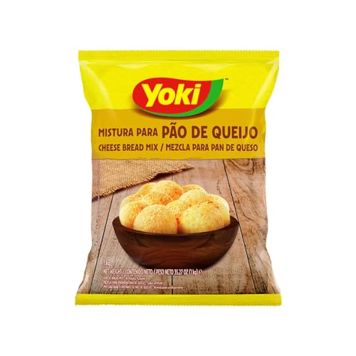 Yoki Cheese Bread Mix - Mistura para Pao de queijo - Mezcla para pan de queso Gluten Free - Fast and Easy to Bake 250 grams