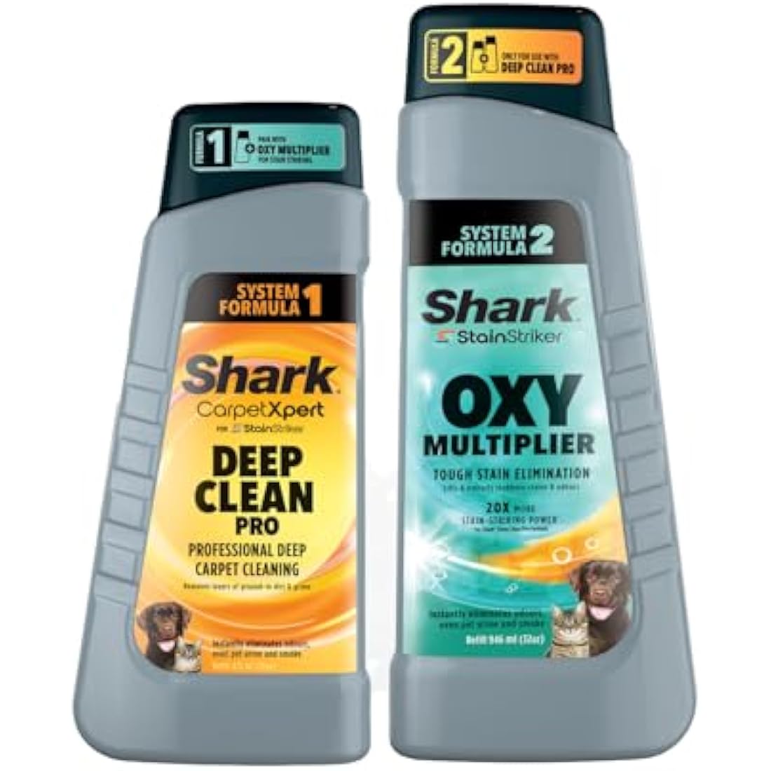 Shark XSKCHMBNDLUKT Carpet Extractor Solution, 1.42 liters, Grey