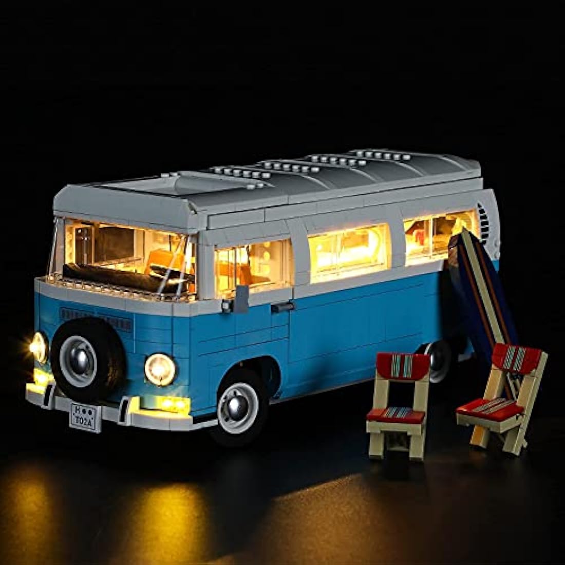 BRIKSMAX Led Lighting Kit for Lego Creator T2 Camper Van - Compatible with Lego 10279 Building Blocks Model- Not Include The Lego Set