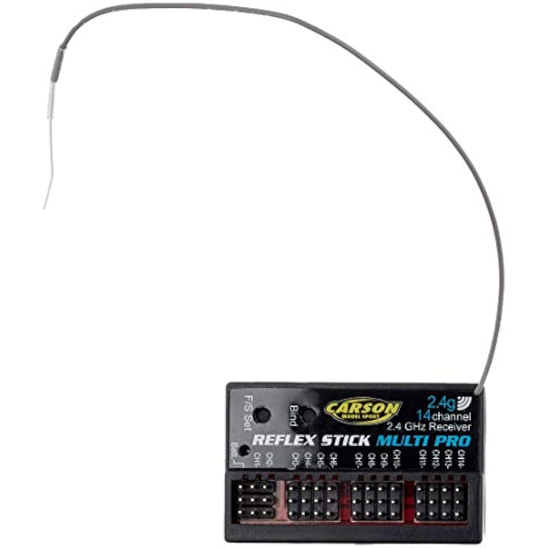 Carson 500501540 - Reception Reflex Stick Multi Pro 14K 2.4 GHz