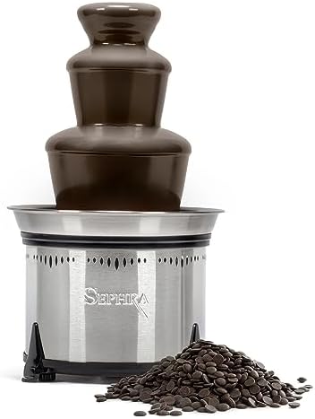 Sephra Belgian Couverture Fountain Ready Chocolate Callets - Dark (907g)