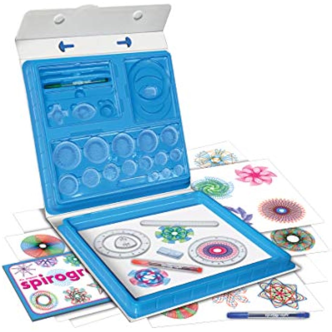 Spirograph Deluxe Set | Create Amazing Endless Designs | Including The Iconic Precision Parts, Pens & Spiro-Putty | Features Durable Storage Case | Creative Arts & Crafts Activity | for Ages 8+