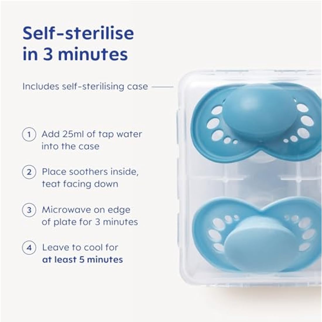 MAM Original Soothers | 18-36 Months | Pack of 2 | Comes in Dummy Steriliser Box | Sustainable Materials | Baby Accessories | Pink (Various Designs)