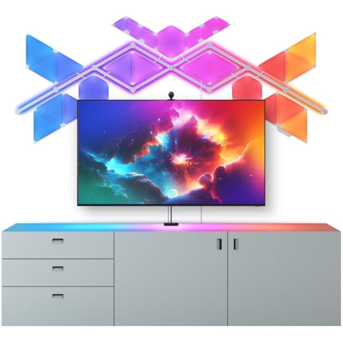 Nanoleaf 4D, TV Screen Mirror Kit, Camera, Controller, PSU, 12V, 24W, 200V-240V, EU