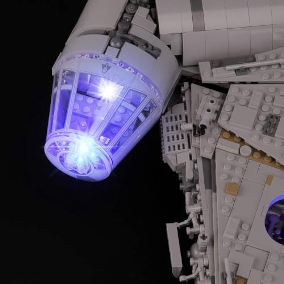 BRIKSMAX Led Lighting Kit for Lego Star Wars Millennium Falcon- Compatible with Lego 75192 Building Blocks Model- Not Include The Lego Set