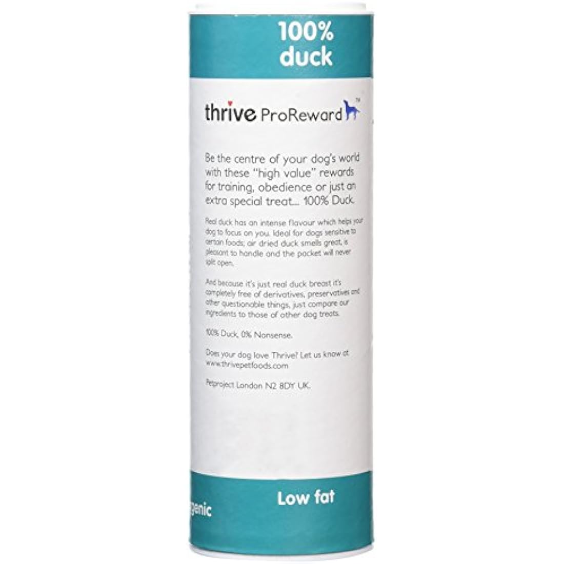 thrive Dog ProReward DUCK TREATS 60g (PACK OF 4)