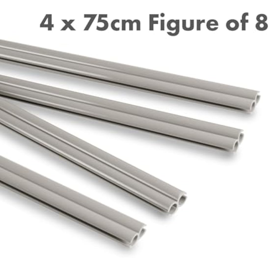 Outdoor Revolution Driveaway Awning Kit Twin 4mm & 6mm Kador Strip with Figure of 8 Rail for VW T5 T6 Campervan & Motorhome Fits into Awning Rail 3m Length