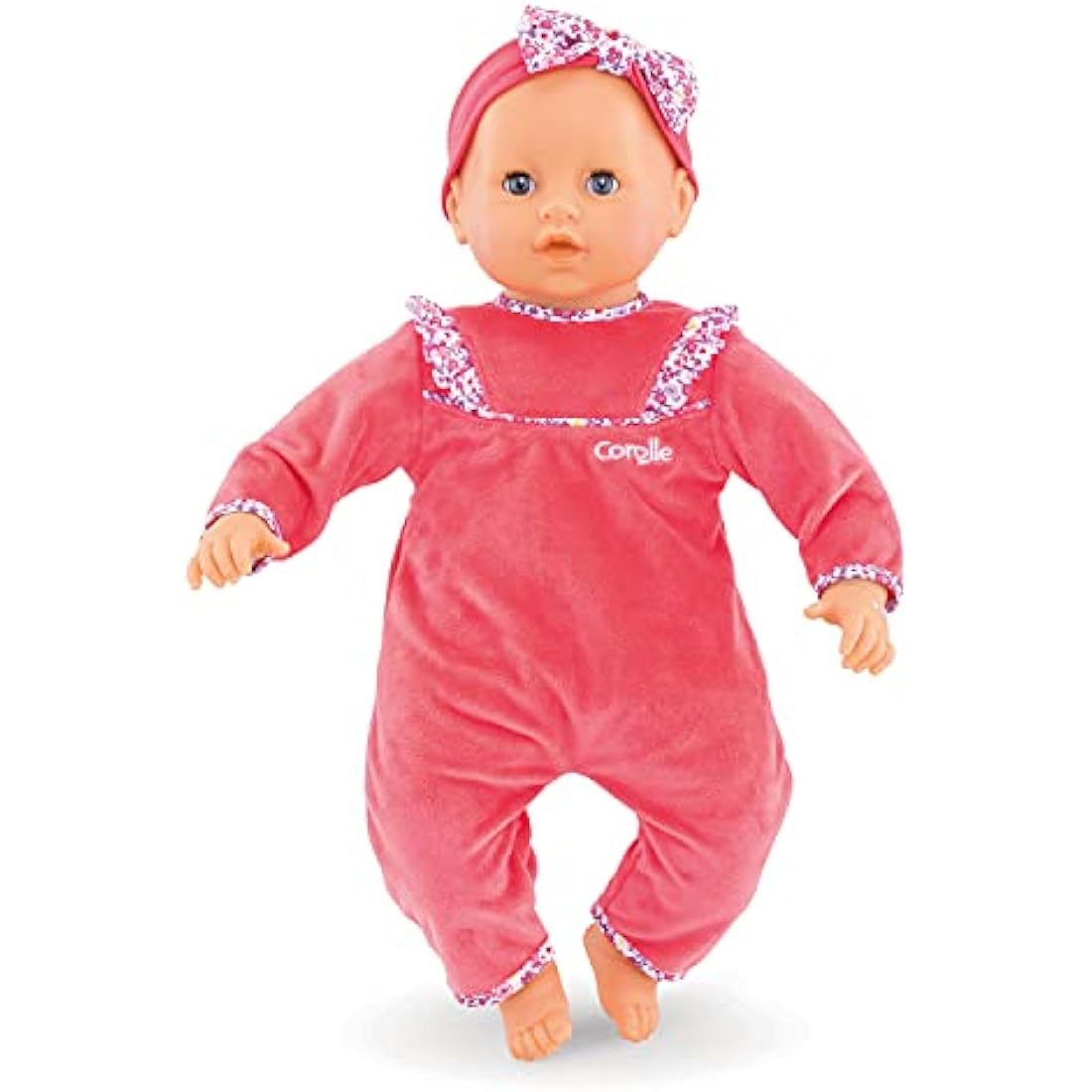 Corolle 9000150060 - Mon Grand Poupon Purple Chérie 42 cm French Doll with Charm and Vanilla Fragrance