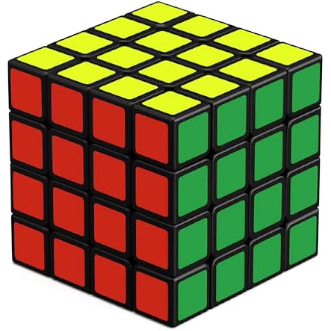 ROXENDA Speed Cube, Original Speed Cube Super-Durable Sticker with Vivid Colors (4x4x4)